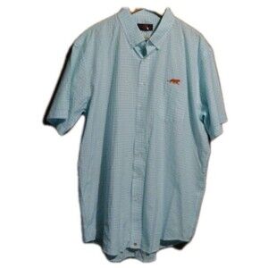 Tiger Wear NWT Short Sleeve Lightweight XXL Button Down Shirt